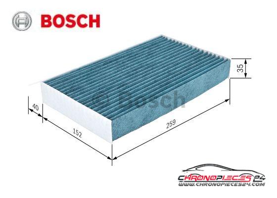 Achat de BOSCH 0 986 628 534 Filtre, air de l'habitacle FILTRE+ pas chères