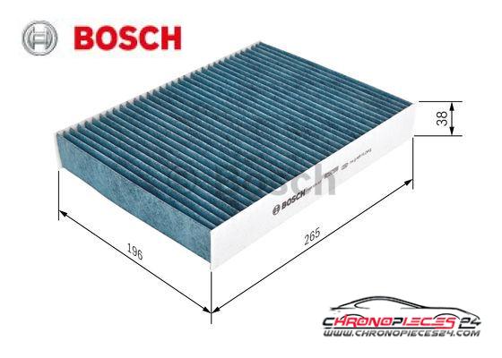 Achat de BOSCH 0 986 628 537 Filtre, air de l'habitacle FILTRE+ pas chères