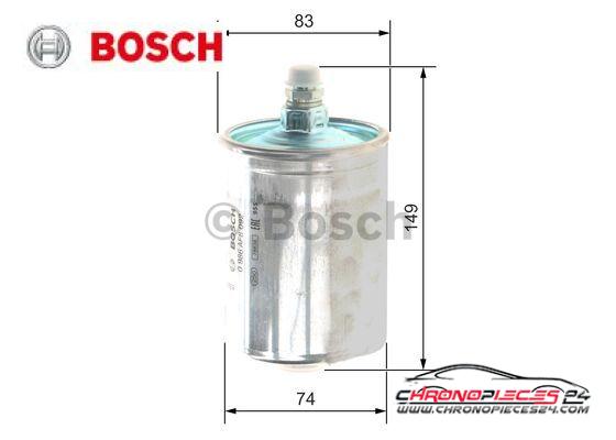 Achat de BOSCH 0 986 AF8 092 Filtre à carburant pas chères