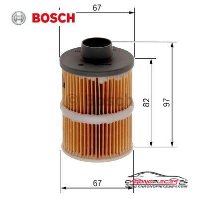 Achat de BOSCH 1 457 070 001 Filtre à carburant pas chères