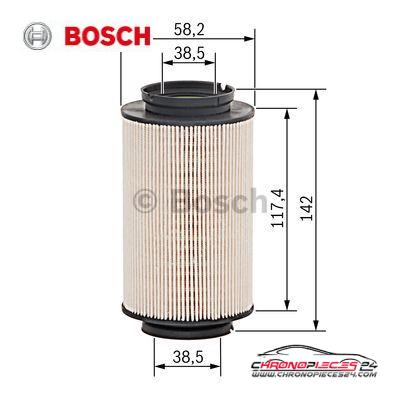 Achat de BOSCH 1 457 070 007 Filtre à carburant pas chères