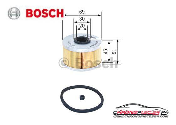 Achat de BOSCH 1 457 429 657 Filtre à carburant pas chères