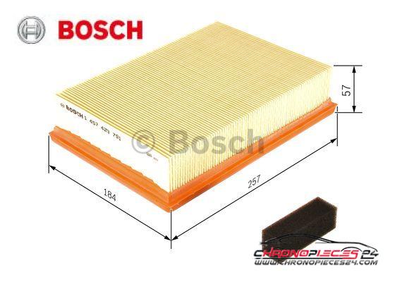 Achat de BOSCH 1 457 429 791 Filtre à air pas chères