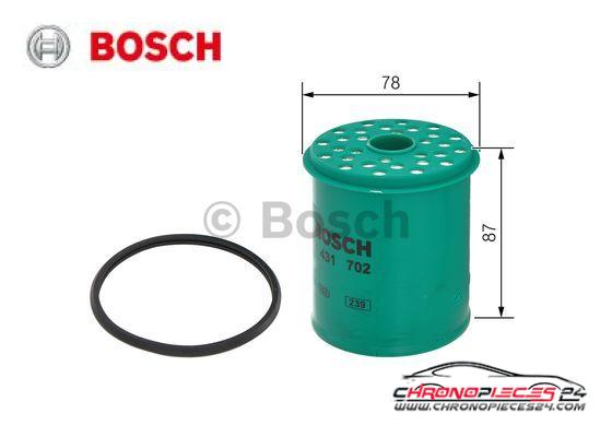 Achat de BOSCH 1 457 431 702 Filtre à carburant pas chères