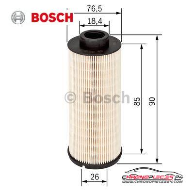 Achat de BOSCH 1 457 431 704 Filtre à carburant pas chères