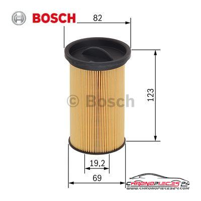 Achat de BOSCH 1 457 431 708 Filtre à carburant pas chères