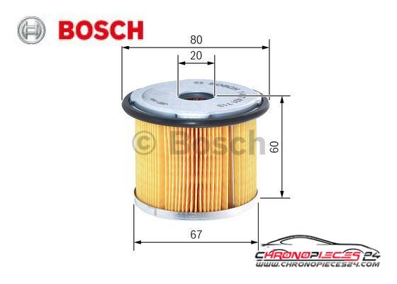 Achat de BOSCH 1 457 431 713 Filtre à carburant pas chères