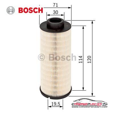 Achat de BOSCH 1 457 431 724 Filtre à carburant pas chères