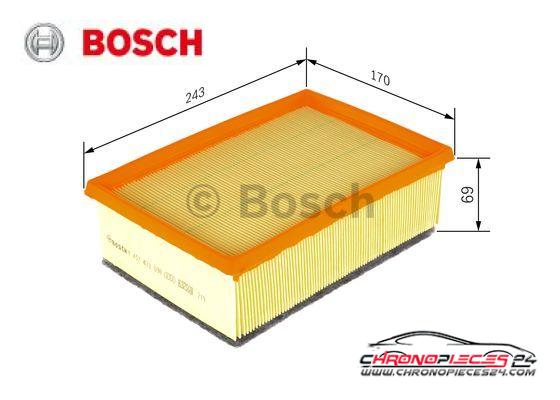 Achat de BOSCH 1 457 433 098 Filtre à air pas chères