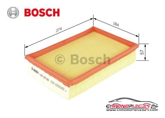 Achat de BOSCH 1 457 433 264 Filtre à air pas chères