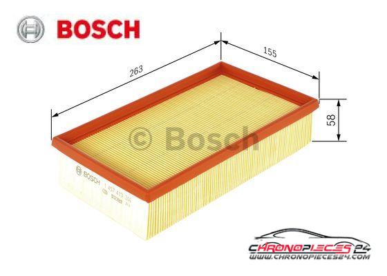 Achat de BOSCH 1 457 433 266 Filtre à air pas chères