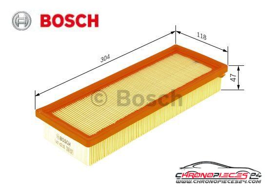 Achat de BOSCH 1 457 433 285 Filtre à air pas chères