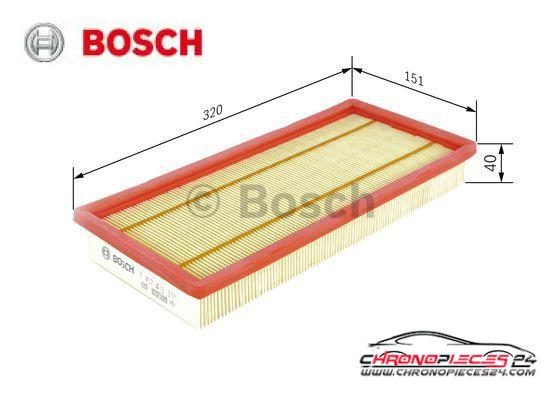 Achat de BOSCH 1 457 433 317 Filtre à air pas chères