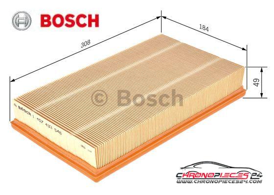 Achat de BOSCH 1 457 433 546 Filtre à air pas chères