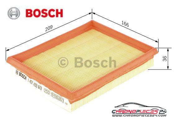 Achat de BOSCH 1 457 433 603 Filtre à air pas chères