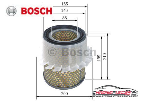 Achat de BOSCH 1 457 433 646 Filtre à air pas chères