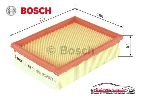 Achat de BOSCH 1 457 433 713 Filtre à air pas chères