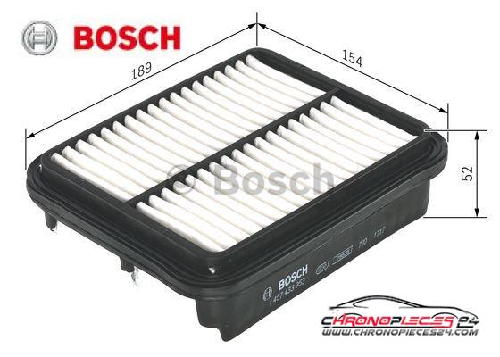 Achat de BOSCH 1 457 433 953 Filtre à air pas chères