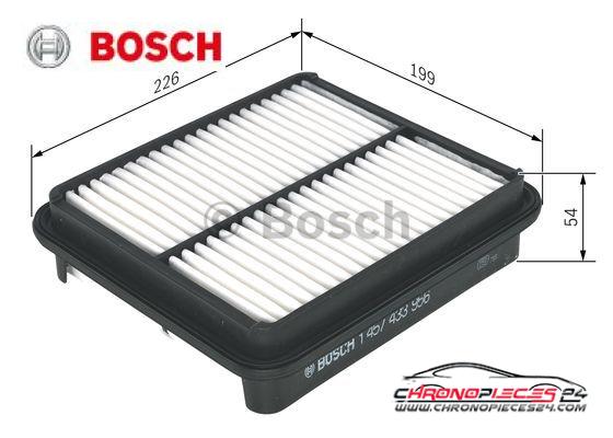 Achat de BOSCH 1 457 433 956 Filtre à air pas chères