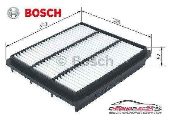 Achat de BOSCH 1 457 433 968 Filtre à air pas chères