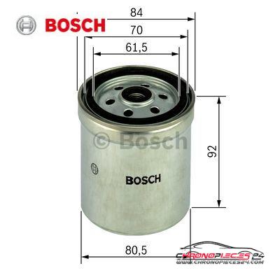 Achat de BOSCH 1 457 434 051 Filtre à carburant pas chères