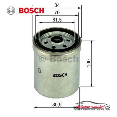 Achat de BOSCH 1 457 434 123 Filtre à carburant pas chères