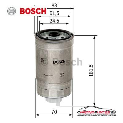 Achat de BOSCH 1 457 434 184 Filtre à carburant pas chères