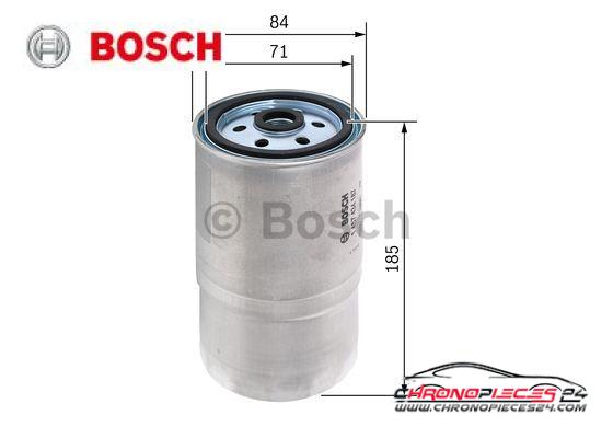 Achat de BOSCH 1 457 434 187 Filtre à carburant pas chères