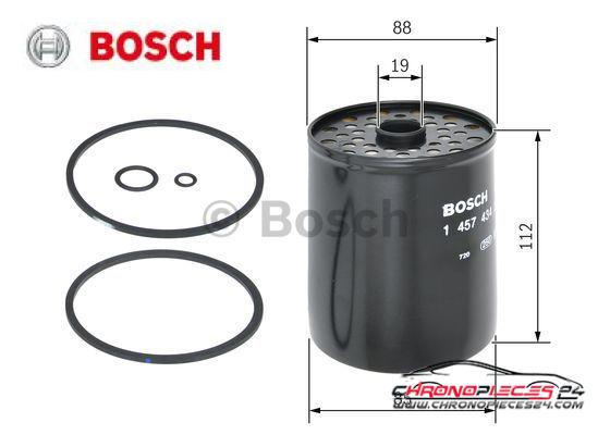 Achat de BOSCH 1 457 434 200 Filtre à carburant pas chères