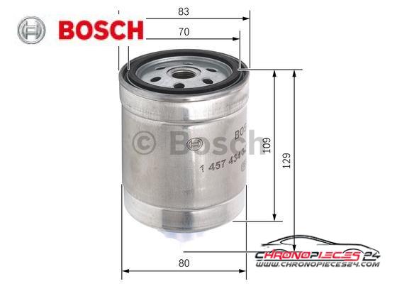 Achat de BOSCH 1 457 434 321 Filtre à carburant pas chères