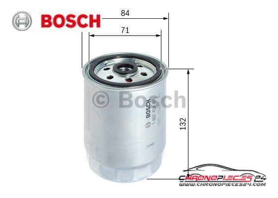 Achat de BOSCH 1 457 434 436 Filtre à carburant pas chères