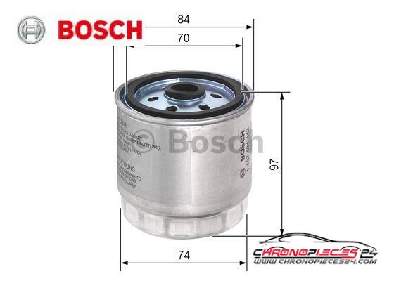 Achat de BOSCH 1 457 434 443 Filtre à carburant pas chères