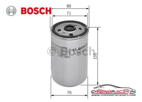 Achat de BOSCH 1 457 434 447 Filtre à carburant pas chères