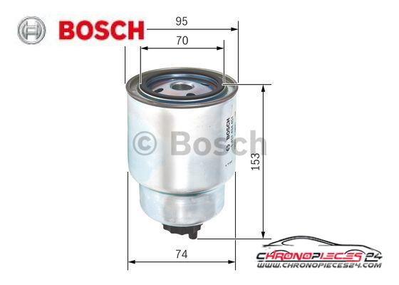 Achat de BOSCH 1 457 434 451 Filtre à carburant pas chères