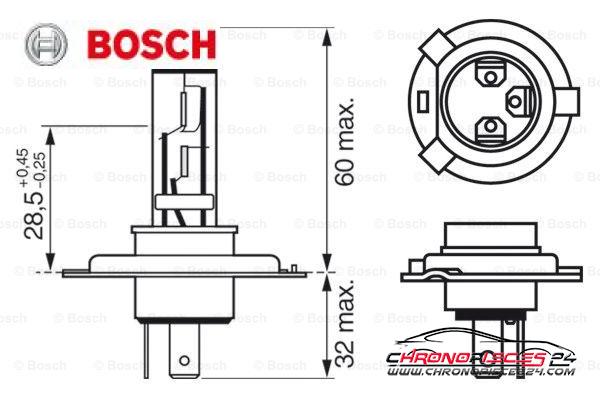 Achat de BOSCH 1 987 302 045 Ampoule, projecteur antibrouillard Xénon Blue WS pas chères