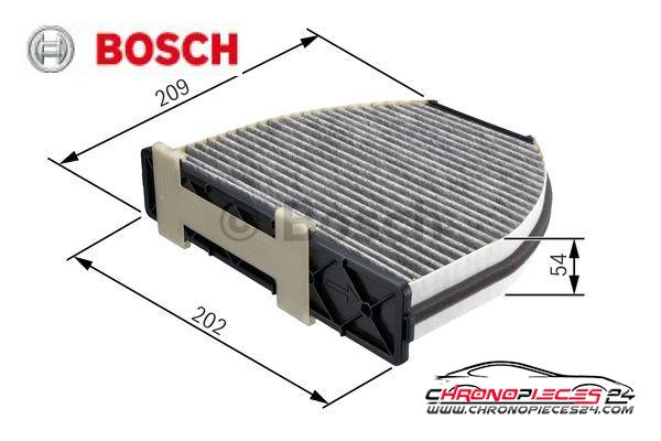 Achat de BOSCH 1 987 432 001 Filtre, air de l'habitacle pas chères