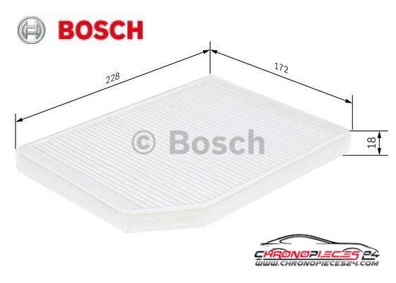 Achat de BOSCH 1 987 432 027 Filtre, air de l'habitacle pas chères