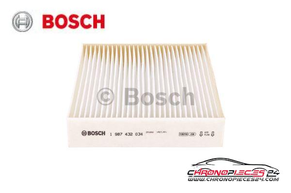 Achat de BOSCH 1 987 432 034 Filtre, air de l'habitacle pas chères