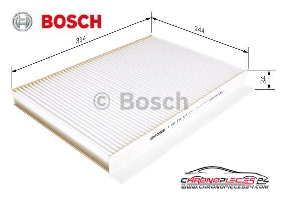 Achat de BOSCH 1 987 432 037 Filtre, air de l'habitacle pas chères