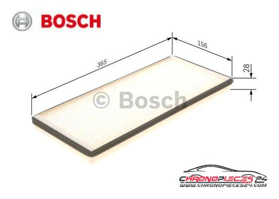 Achat de BOSCH 1 987 432 043 Filtre, air de l'habitacle pas chères