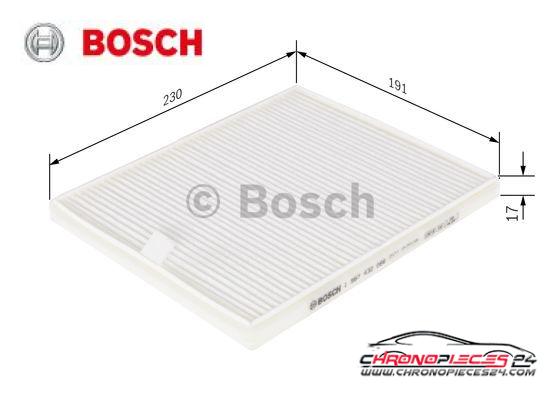 Achat de BOSCH 1 987 432 066 Filtre, air de l'habitacle pas chères