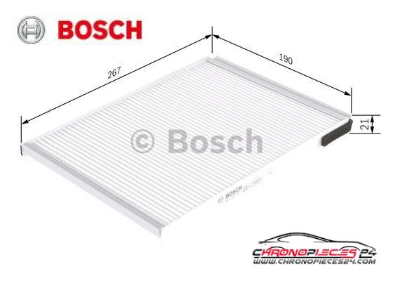 Achat de BOSCH 1 987 432 077 Filtre, air de l'habitacle pas chères