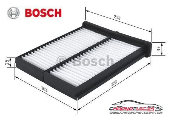 Achat de BOSCH 1 987 432 086 Filtre, air de l'habitacle pas chères