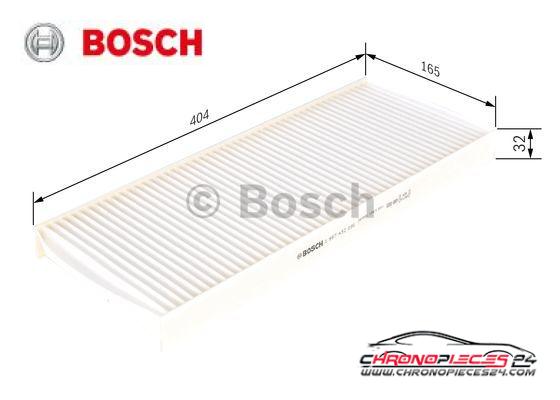 Achat de BOSCH 1 987 432 091 Filtre, air de l'habitacle pas chères