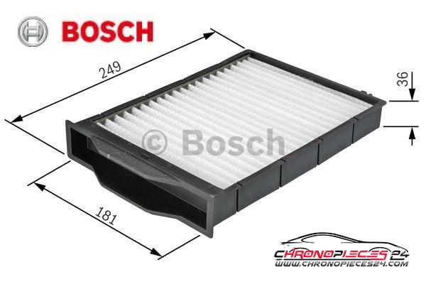 Achat de BOSCH 1 987 432 093 Filtre, air de l'habitacle pas chères