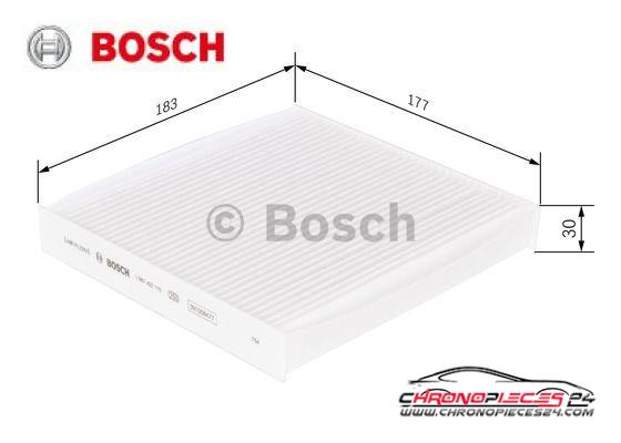 Achat de BOSCH 1 987 432 115 Filtre, air de l'habitacle pas chères