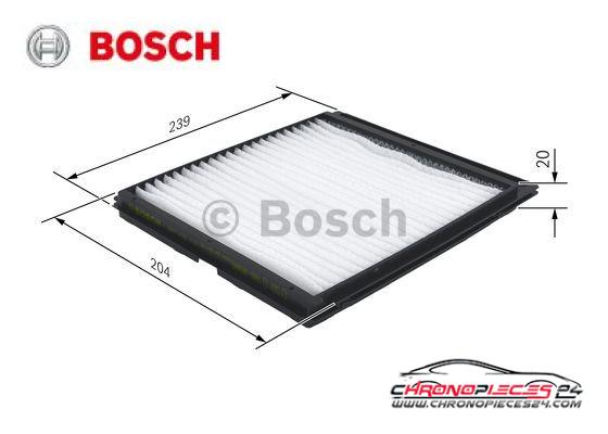 Achat de BOSCH 1 987 432 119 Filtre, air de l'habitacle pas chères