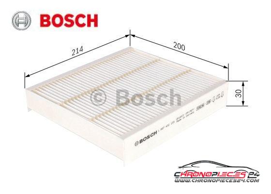 Achat de BOSCH 1 987 432 133 Filtre, air de l'habitacle pas chères