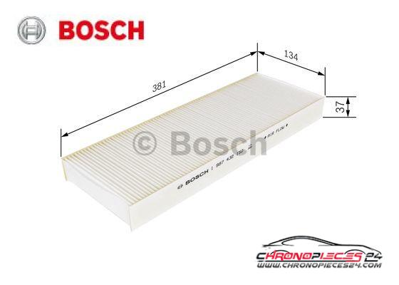 Achat de BOSCH 1 987 432 150 Filtre, air de l'habitacle pas chères