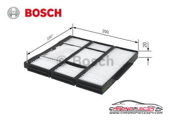 Achat de BOSCH 1 987 432 155 Filtre, air de l'habitacle pas chères